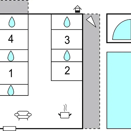 In Makarska Feriehus *